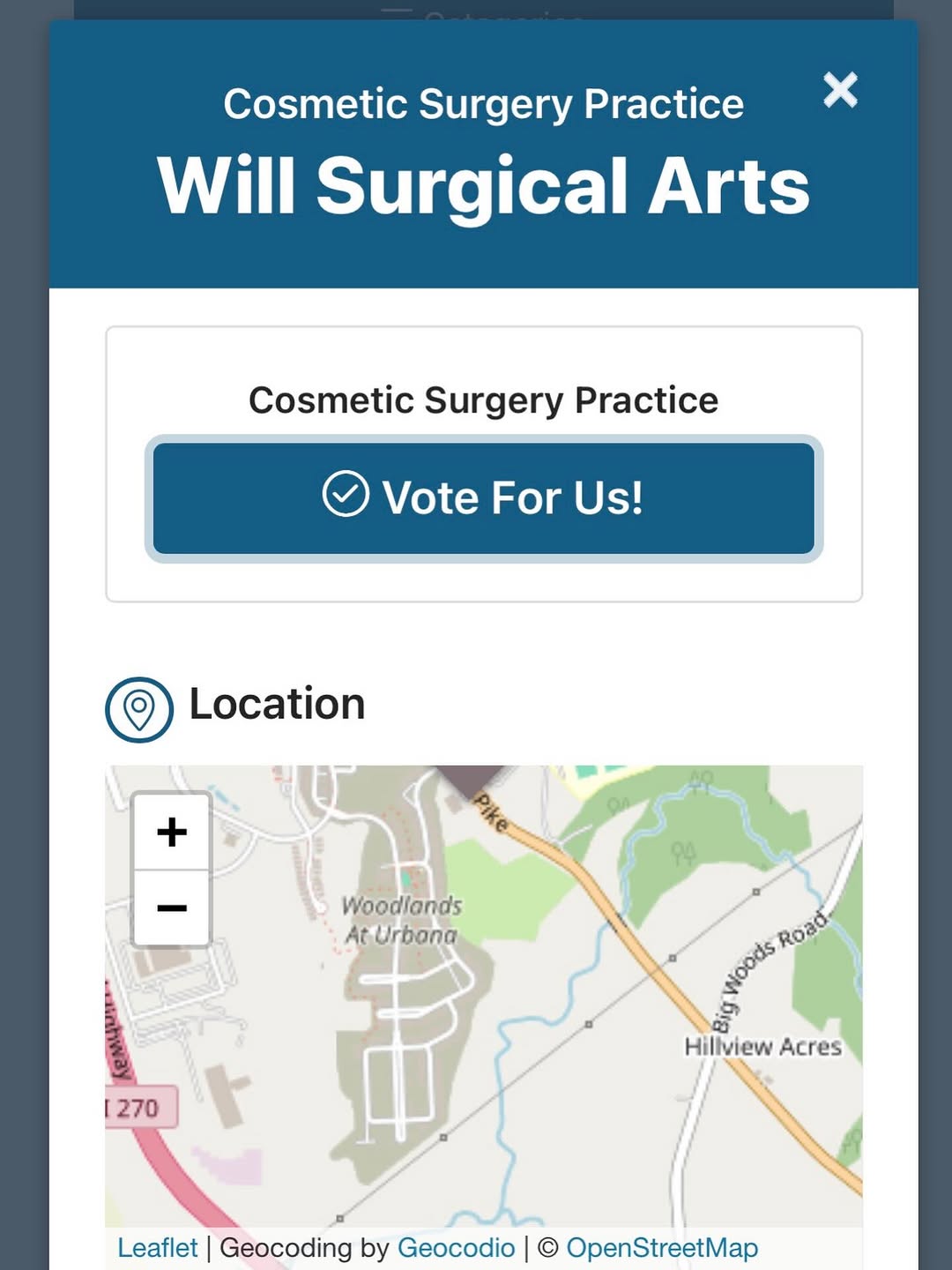 Instagram post by Dr. Michael J. Will: 📣 Vote for Us in The Best of Frederick! 🏆 We’d be honored to have your vote for your favorite doctors in The Best of Frederick! Your suppo…