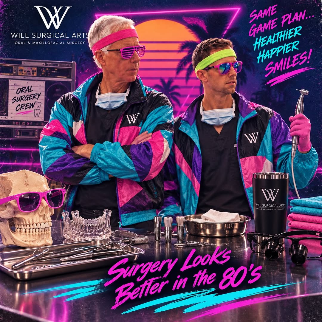 Instagram post by Dr. Michael J. Will: Keeping up with the 80s trend 📻#80strend