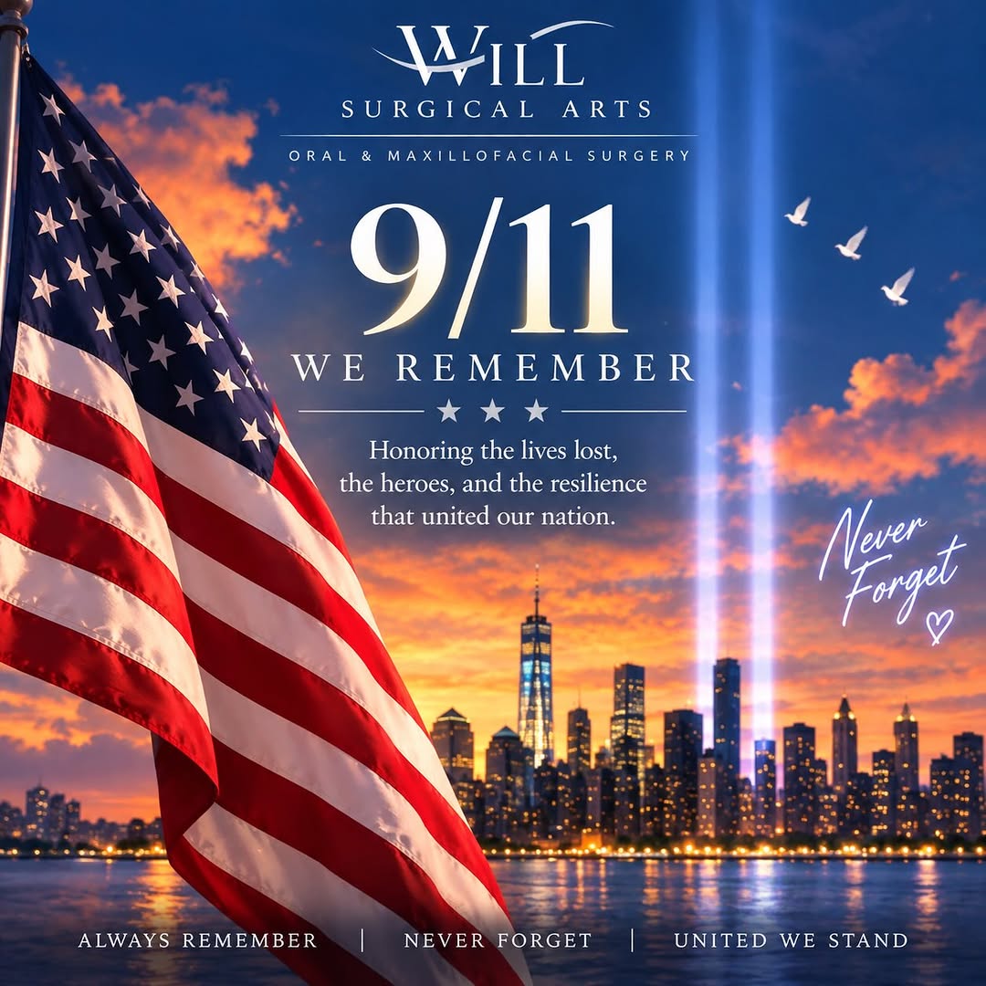 Instagram post by Dr. Michael J. Will: Today, we pause to remember the lives lost on September 11, 2001, and to honor the incredible bravery of the first responders, service membe…