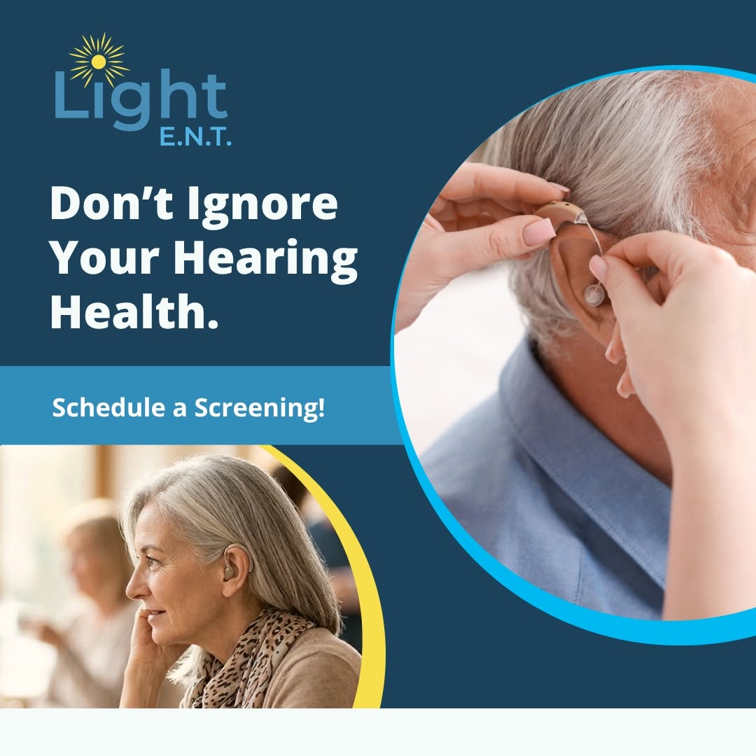 Instagram post by Dr. Michael L. Schwartz: "Is hearing loss just a normal part of getting older?" 🤔 While it is common, it doesn't mean it should go untreated. Early intervention is …