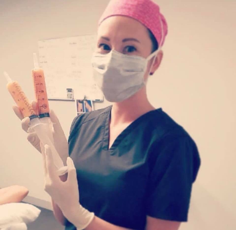 Instagram post by Dr. Michael N. Desvigne: Guess what today is?! It’s FAT TRANSFER FRIDAY! What are the benefits of Fat Transfer? 🤔 🙋🏼♀️Provides natural enhancement for the breast…