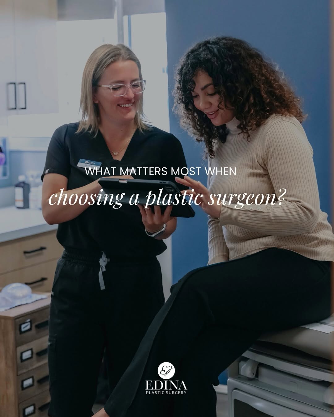 Instagram post by Dr. Michael Philbin: You don’t have to know exactly which procedure you need or which surgeon is the right fit before reaching out. Tell us what you’re hoping to…