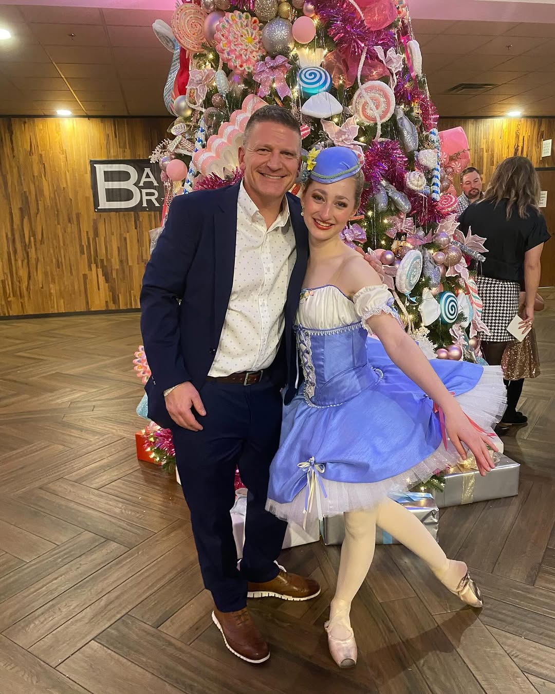 Instagram post by Dr. Michael Reece: Proud of my girl! Possibly her last Nutcracker. She did a great job as lead Marzapan- and if you don’t know what that is, neither I did I tw…