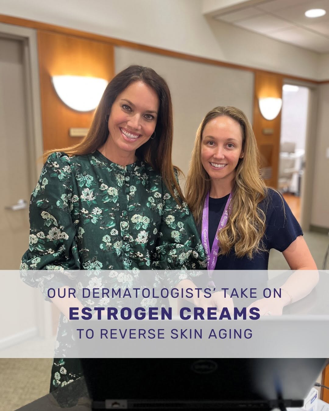 Instagram post by Dr. Michael S. Kaminer: Can estrogen cream really reverse skin aging? 🤔 Topical estrogen has become one of the most talked-about trends for skin rejuvenation, with…