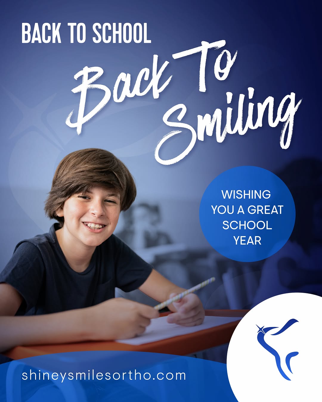 Instagram post by Dr. Michael Sheinis: Here’s to a school year full of learning, growing, and smiling! 😁 We hope your family has an amazing start to the year. If you’ve been thin…