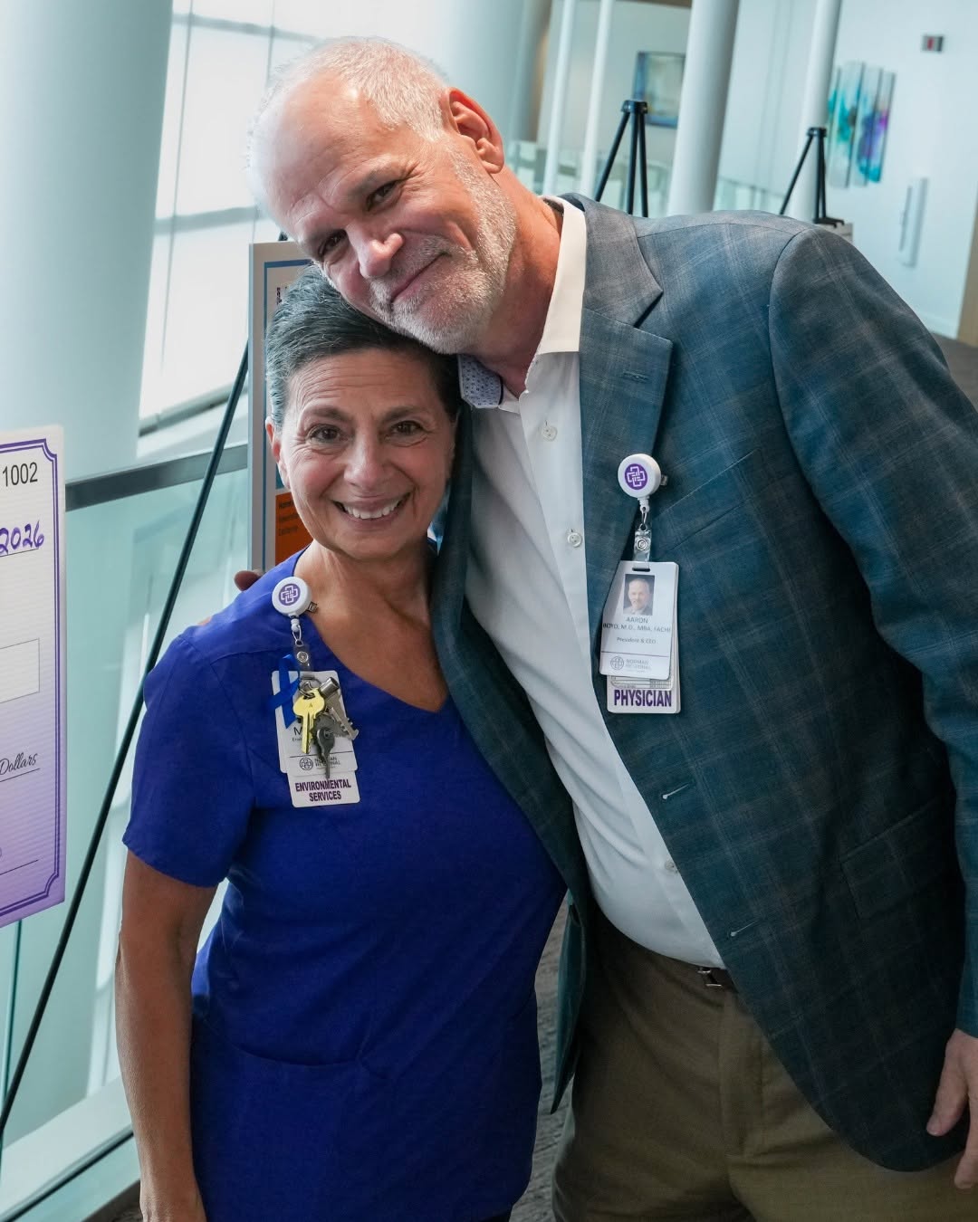 Instagram post by Dr. Michael Villano: Each year Norman Regional honors one of our own as the Employee of the Year. This employee is selected from the 12 Employees of the Month ho…