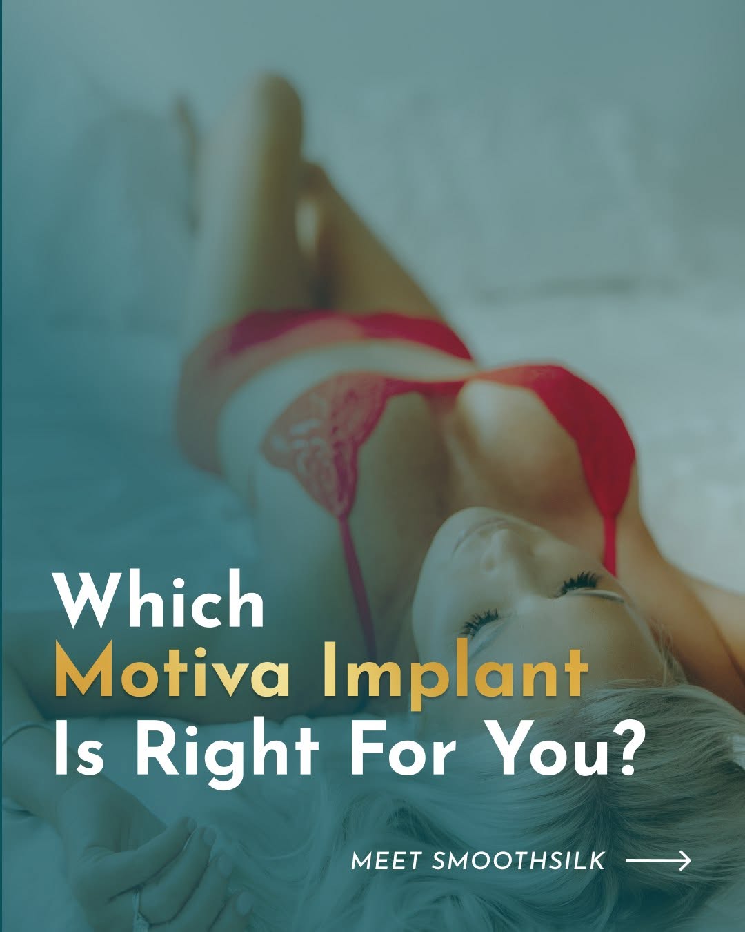 Instagram post by Dr. Michele A. Shermak: Not all implants move the same way. Motiva's SmoothSilk Ergonomix adapts to your movement, offering a round shape when lying down and a natu…