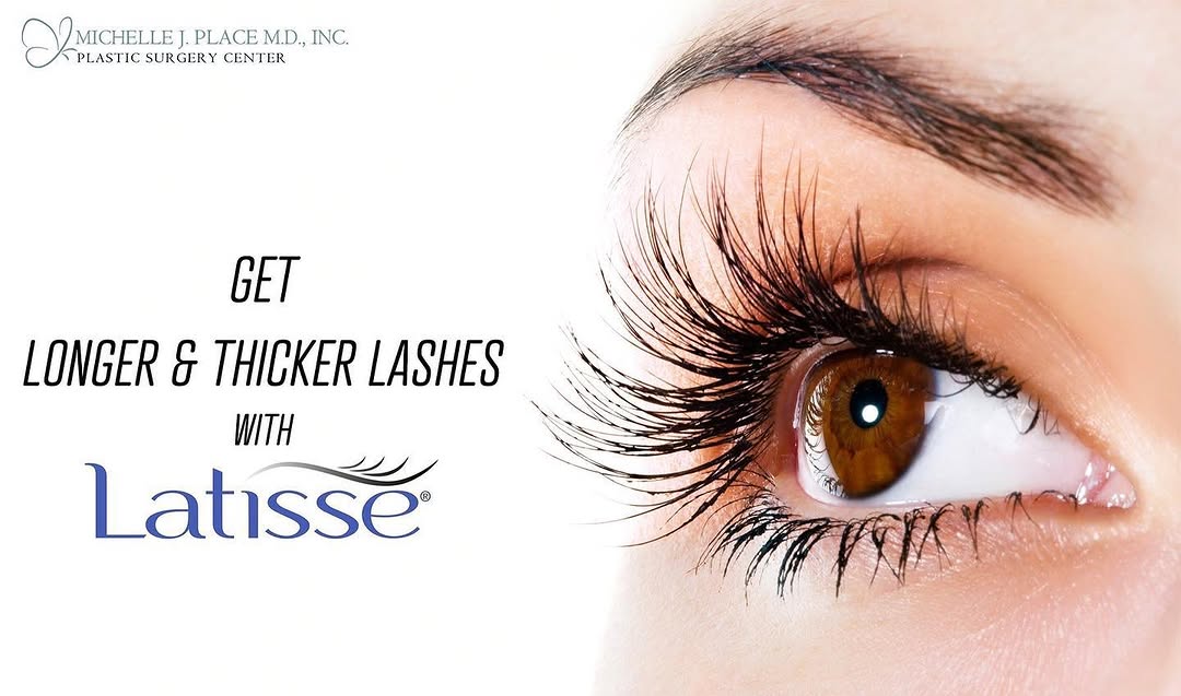 Instagram post by Dr. Michelle J. Place: Get the long luscious lashes you've always wanted with #Latisse from Dr. Michelle J Place, MD, FACS Aesthetic Plastic Surgery! Call to sched…