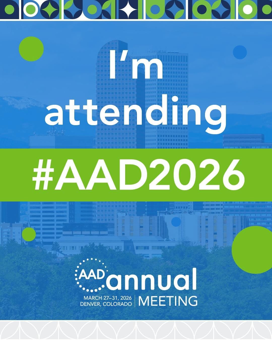 Instagram post by Dr. Miguel Canales: Attending the American Academy of Dermatology meeting in Denver 2026. Fantastic opportunity to learn the state of the art in derm, aesthetic…