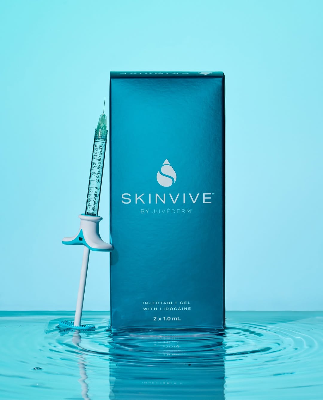 Instagram post by Dr. Mike E. Gonce: Introducing ✨SKINVIVE™✨ by JUVÉDERM® the first and only hyaluronic acid microdroplet injectable for improving skin smoothness in the cheeks.…