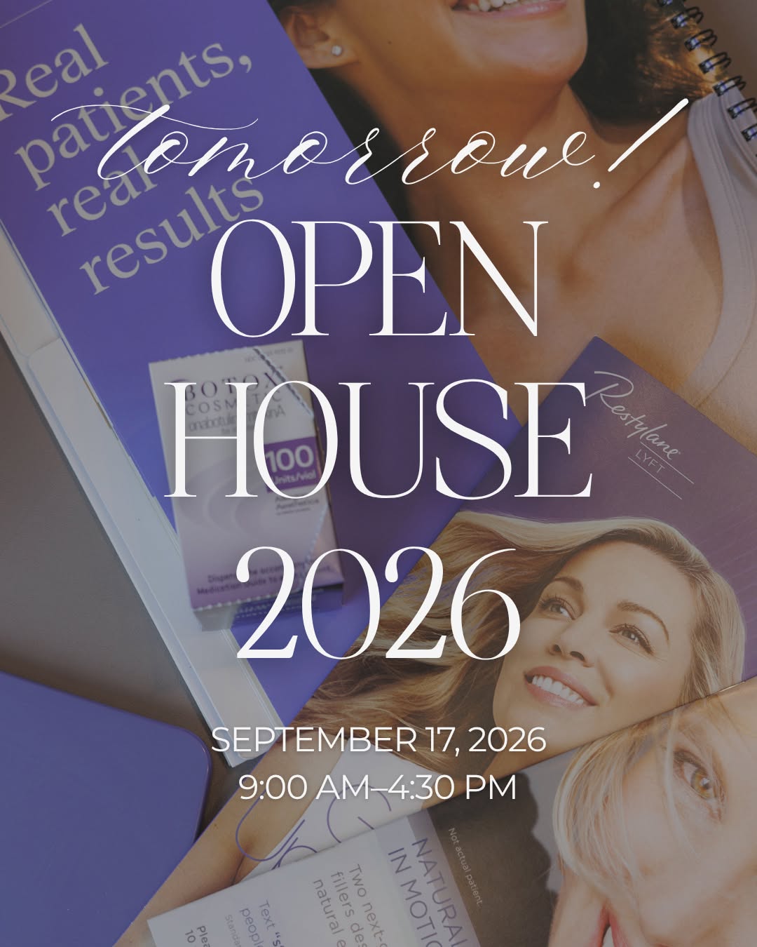 Instagram post by Dr. Mimi Lee: 💜 TOMORROW IS THE DAY! 💜 Our 11th Annual Open House is happening TOMORROW, September 17th, and whether you’re joining us in person or tuni…