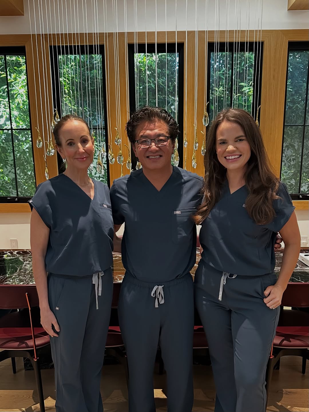 Instagram post by Dr. Min S. Ahn: Our team has officially wrapped a successful surgical week in Beverly Hills, CA! Dr. Ahn, MD, FACS, continues to bring his signature approac…