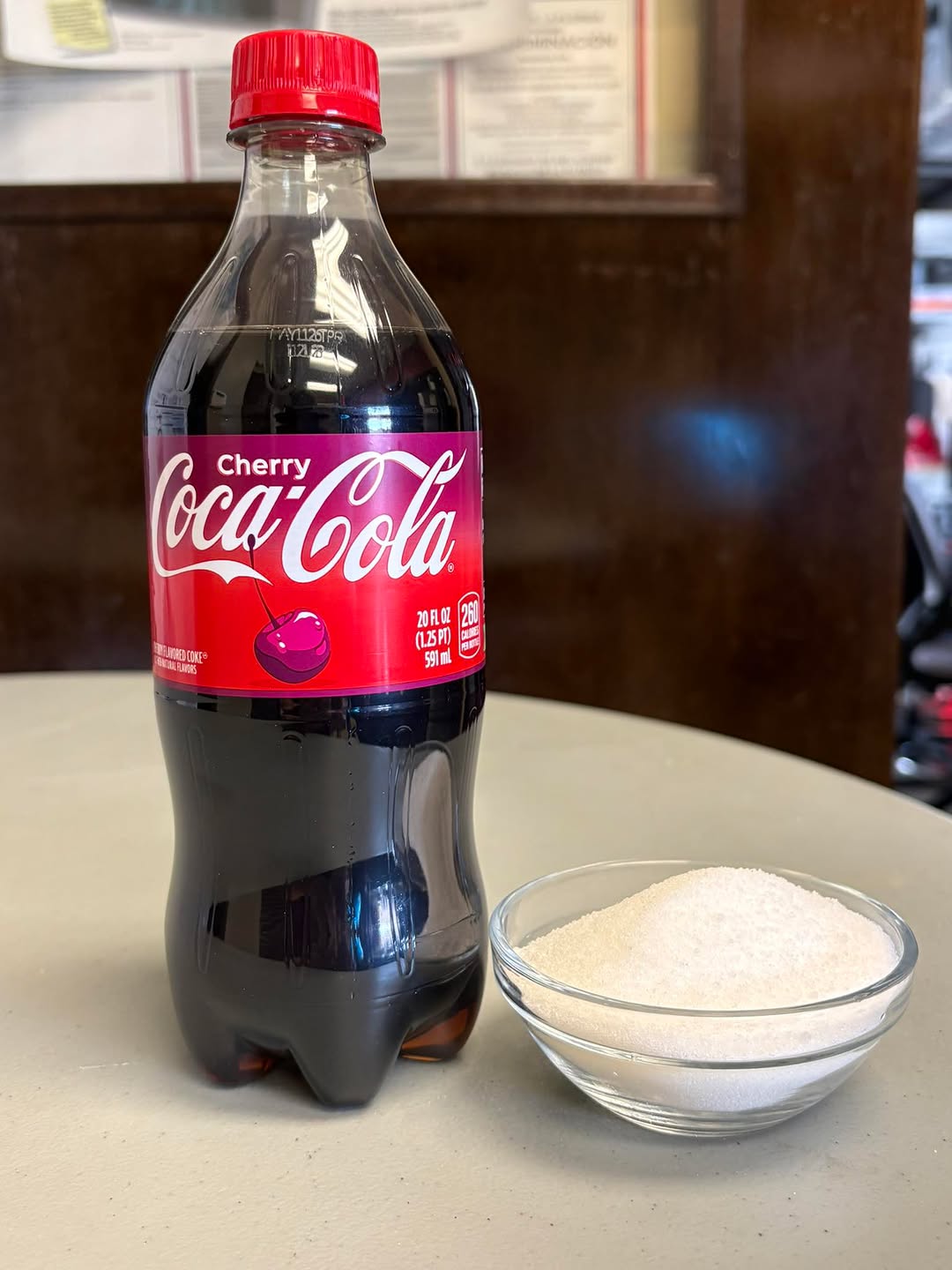 Instagram post by Dr. Mira Mahajan: Did you know? A bottle of soda has 18 teaspoons of sugar 😲