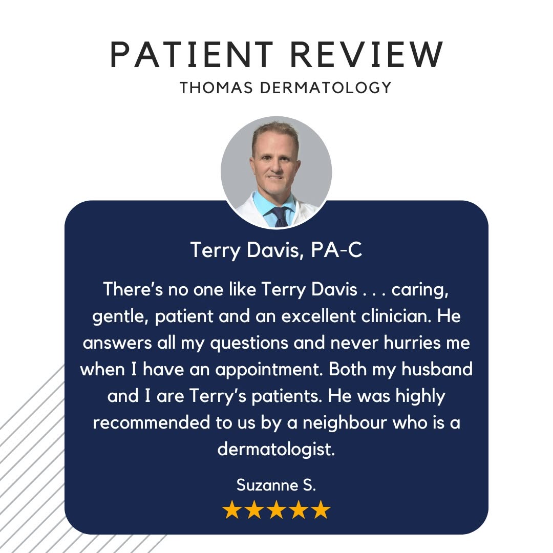 Instagram post by Dr. Miriam S. Bettencourt: When patients feel truly heard and cared for, it makes a difference. This patient shared what makes Terry Davis, PA-C such a trusted part of…