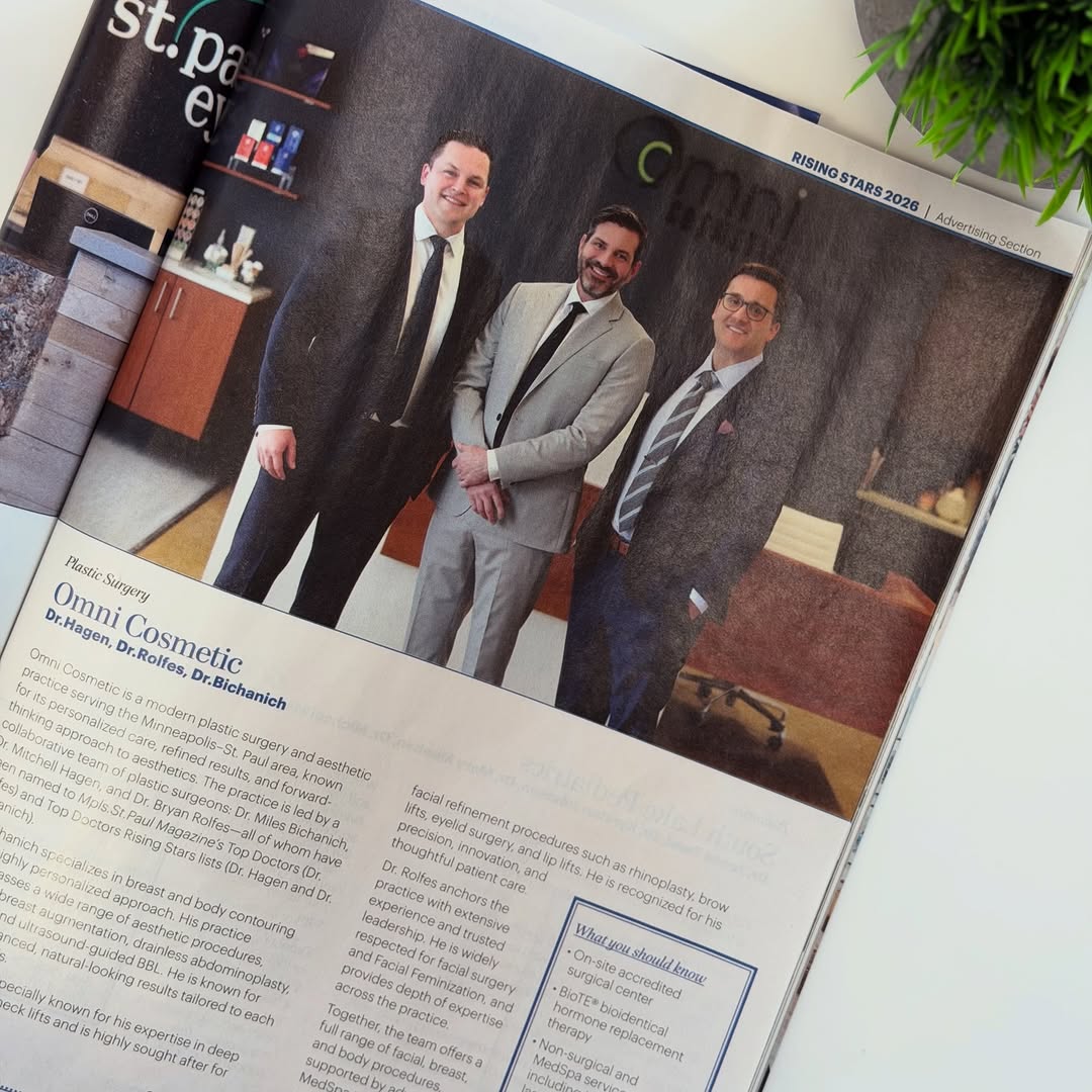 Instagram post by Dr. Mitchell Hagen: Top Doctor Rising Stars, 2026 ⭐ Congratulations to Dr. Bichanich and Dr. Hagen on being recognized in MSP Magazine’s April issue as Top Doct…