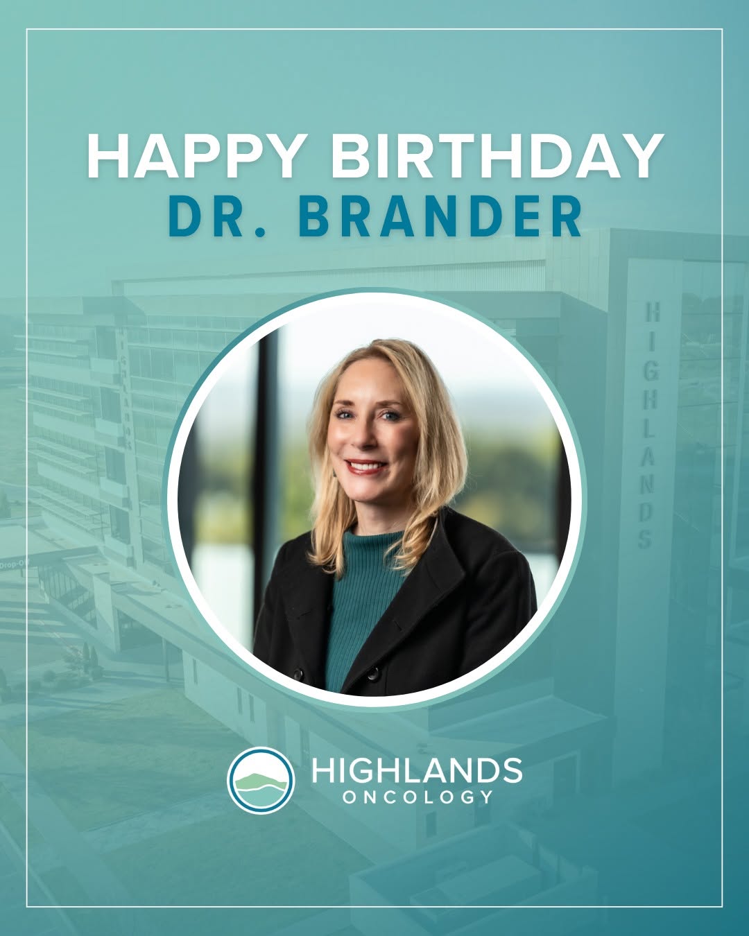 Instagram post by Dr. Mitchell J. Ross: Today we celebrate Dr. Brander! Thank you for the impact you make in the lives of patients and families every day. Happy Birthday!