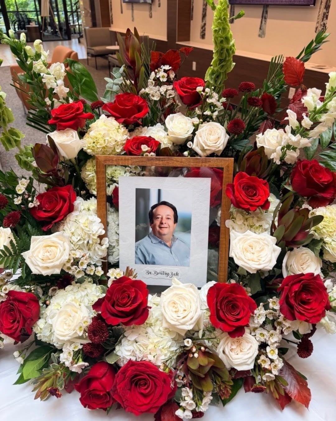 Instagram post by Dr. Mitchell J. Ross: Our community lost a remarkable physician, and we lost a cherished colleague and friend. Dr. Dmitriy Zak was known not only for his expertis…
