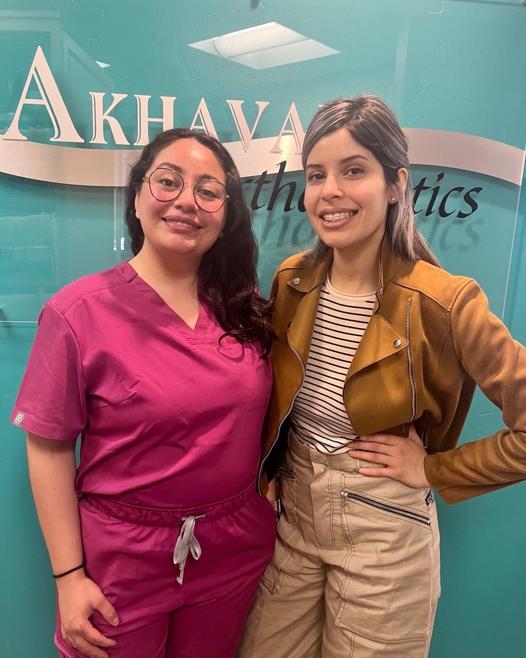 Instagram post by Dr. Mojdah Akhavan: Congrats Meliza! Youβre smile looks great ππ