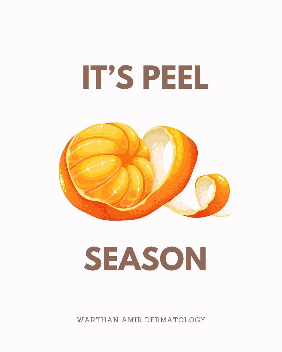 Instagram post by Dr. Molly M. Warthan: 🍂✨ It’s peel season! ✨🍂 Chemical peels help smooth, brighten, and refresh your skin- and right now, they’re 20% OFF until the end of Octob…
