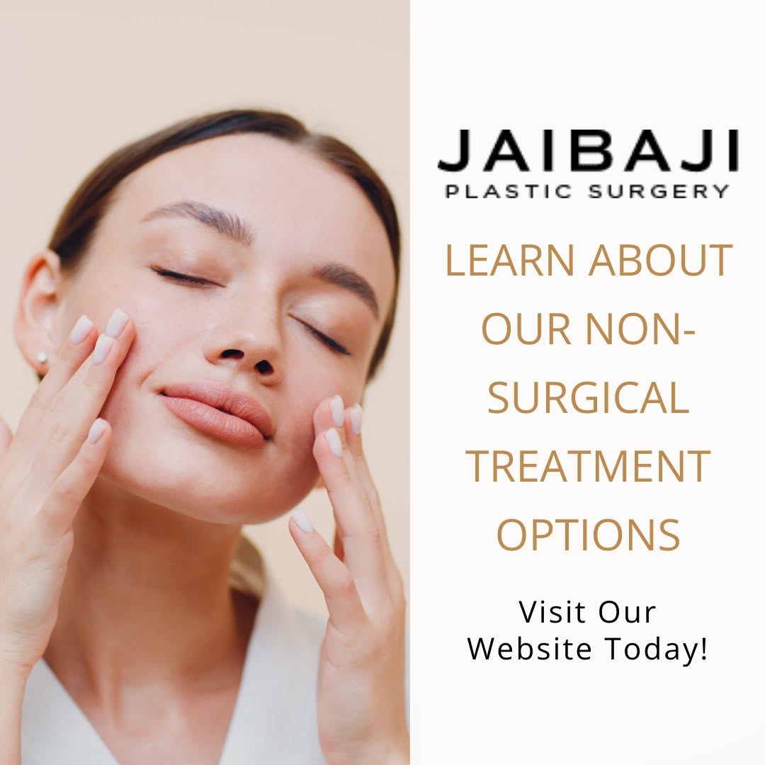Instagram post by Dr. Moneer Jaibaji: Looking for rejuvenation without surgery? Jaibaji Plastic Surgery offers a range of non-surgical cosmetic treatments designed to refresh you…