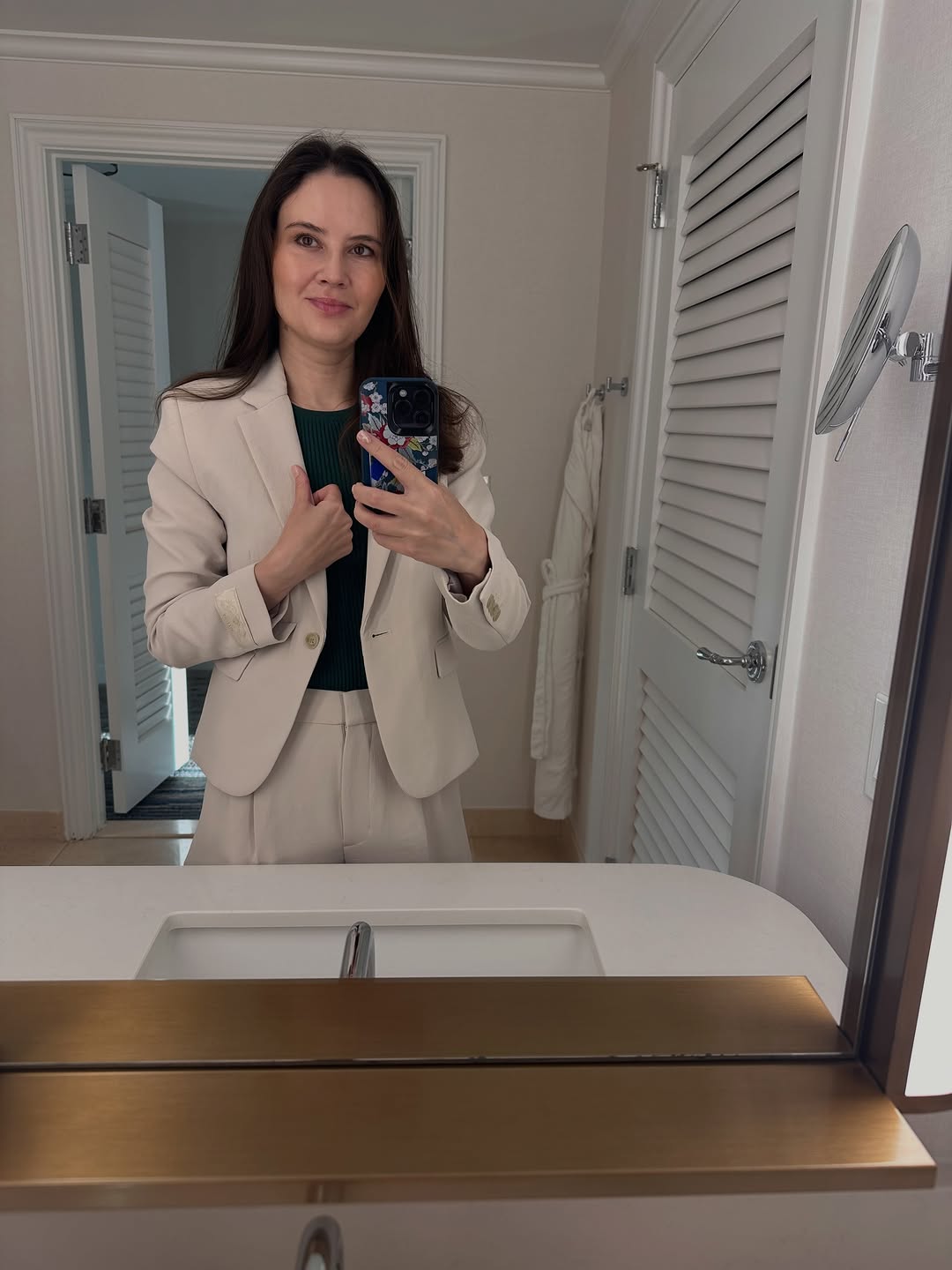 Instagram post by Dr. Monica Boen: 24 hours in Dallas: great food, amazing colleagues, and skin cancer advocacy! 🤠 @sabrina.fabi Even had time to fit in a quick 🏋️ At this y…