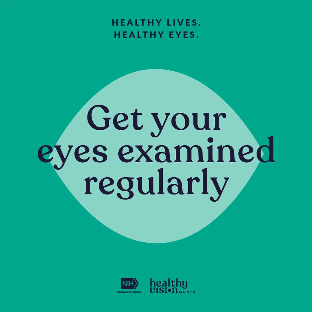 Instagram post by Dr. Monica Hall: Getting older doesn’t have to come with vision loss. May is #HealthyVisionMonth, a perfect time to learn more about protecting your #eyes an…