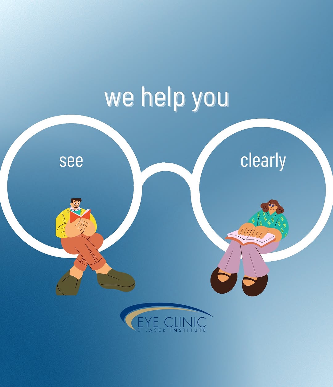 Instagram post by Dr. Mukesh Aggarwal: Clear vision, better life! 👓 ✨ Let us help you see the world more clearly. Book your eye check-up today!