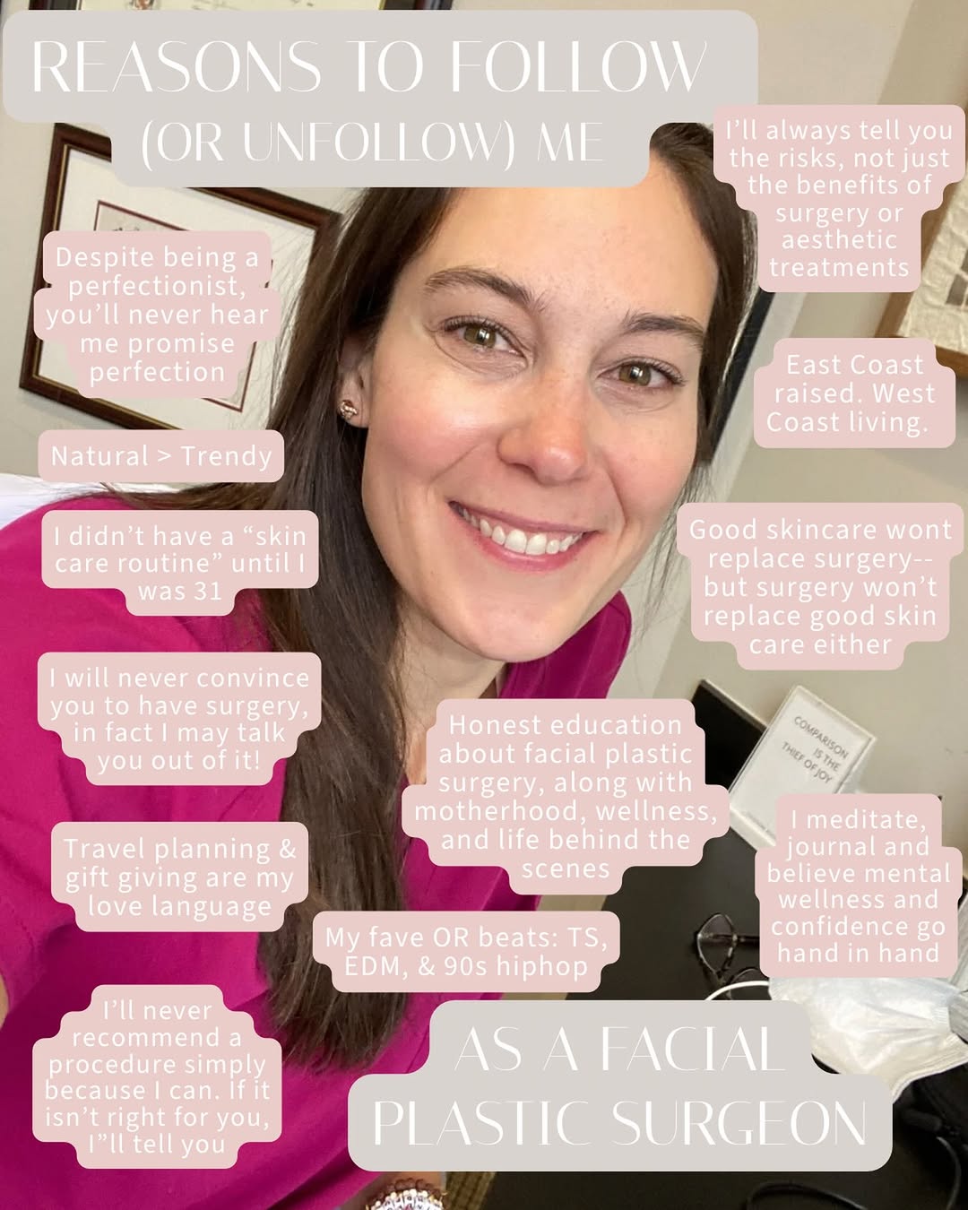 Instagram post by Dr. Nadia K. Mostovych: 👋 Where are my people at!? Which one makes you want to follow me… or unfollow me? 😄 I’d love to know! Drop your favorite statement (or one…