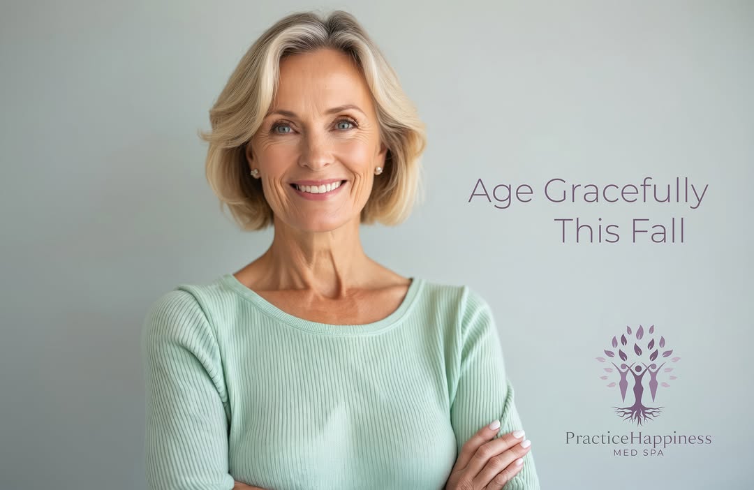Instagram post by Dr. Natalie Drake: Your laugh lines prove you’ve had fun.� Your frown lines? We don’t need receipts. 😉 September is all about aging gracefully—and knowing whe…