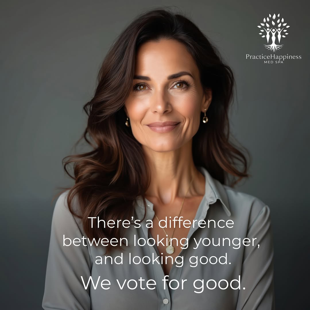 Instagram post by Dr. Natalie Drake: There’s a difference between looking younger and looking GOOD. We vote for good. ✨ Healthy skin. Softer lines. Natural movement. A little li…