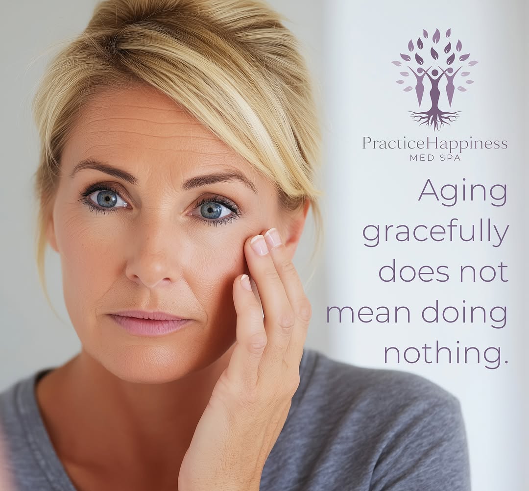 Instagram post by Dr. Natalie Drake: Aging gracefully does NOT mean doing nothing. It means doing what makes you feel good. Maybe that's skincare. Maybe it's injectables. Maybe …