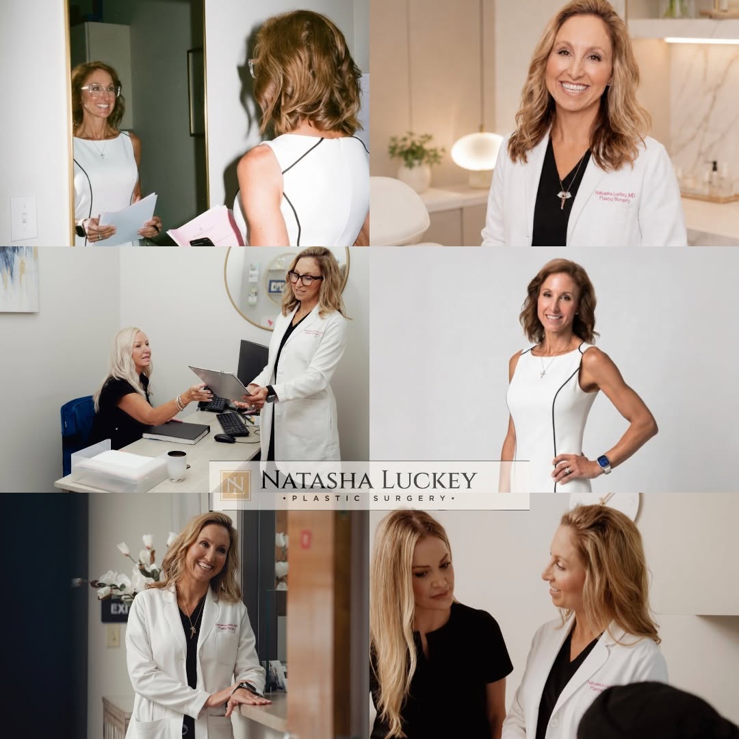 Instagram post by Dr. Natasha Luckey: At Dr. Natasha Luckey Plastic Surgery, we believe every step of your aesthetic journey should feel personalized, comfortable, and empowering…