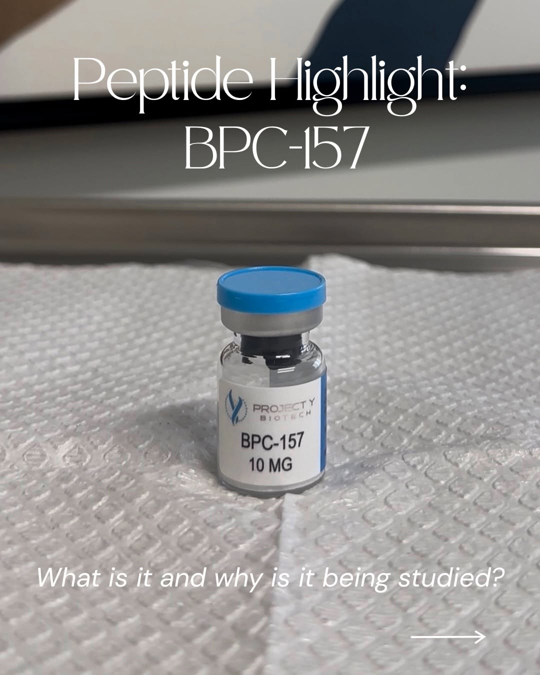 Instagram post by Dr. Nathan Kludt: PEPTIDE SPOTLIGHT: BPC-157 🧬 As we begin introducing our new peptide wellness offerings, we’re taking a closer look at each one and the res…