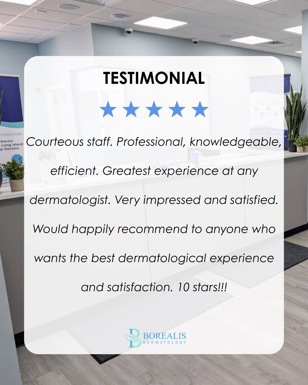 Instagram post by Dr. Navin S. Arora, DO, FAAD: We ❤️ our patients!