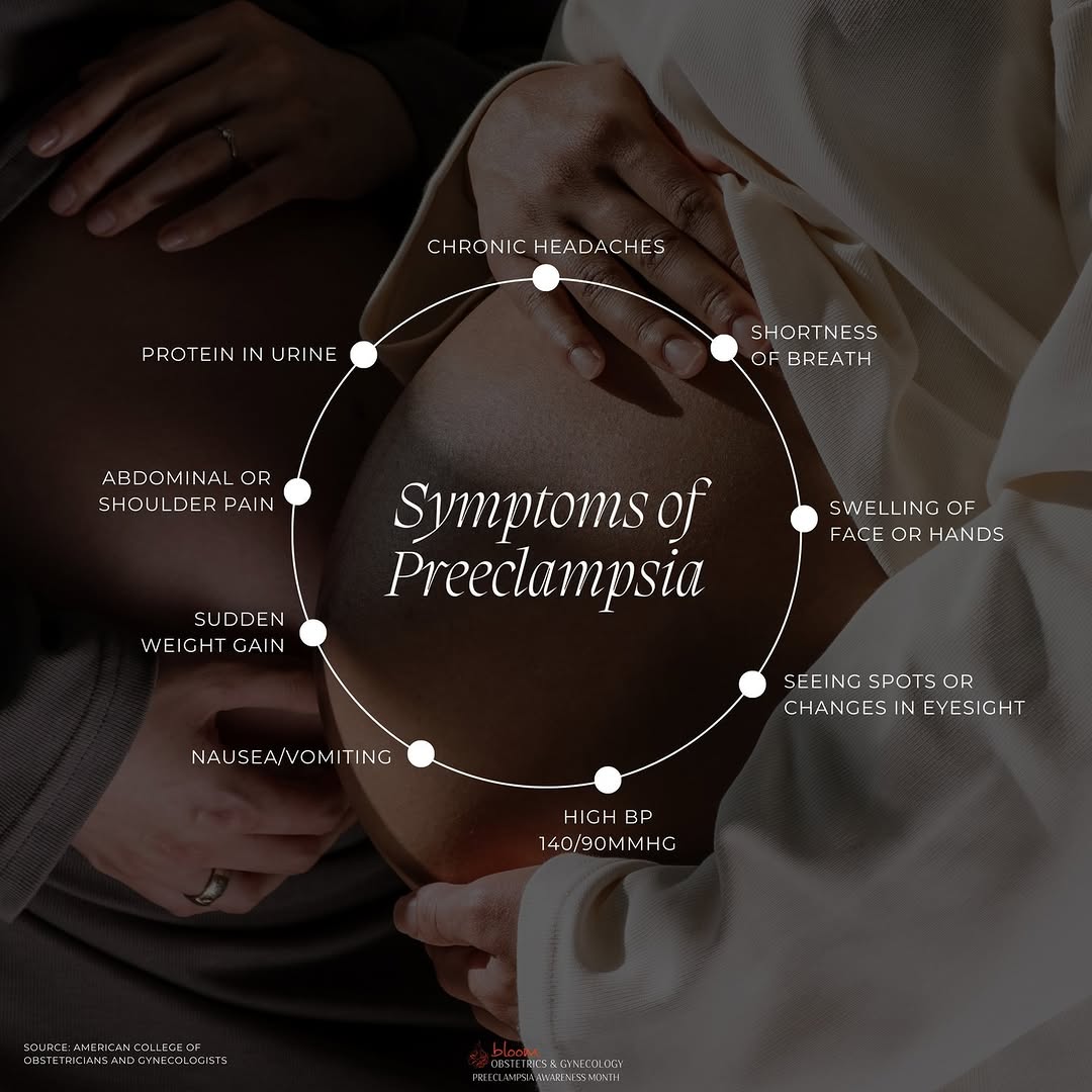 Instagram post by Dr. Neetu Khurana Sodhi: It is imperative that everyone involved in the pregnancy and/or postpartum journey is aware of #preeclampsia symptoms. Symptoms may include …