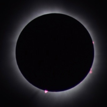 Instagram post by Dr. Neil Fine: More eclipse photos
