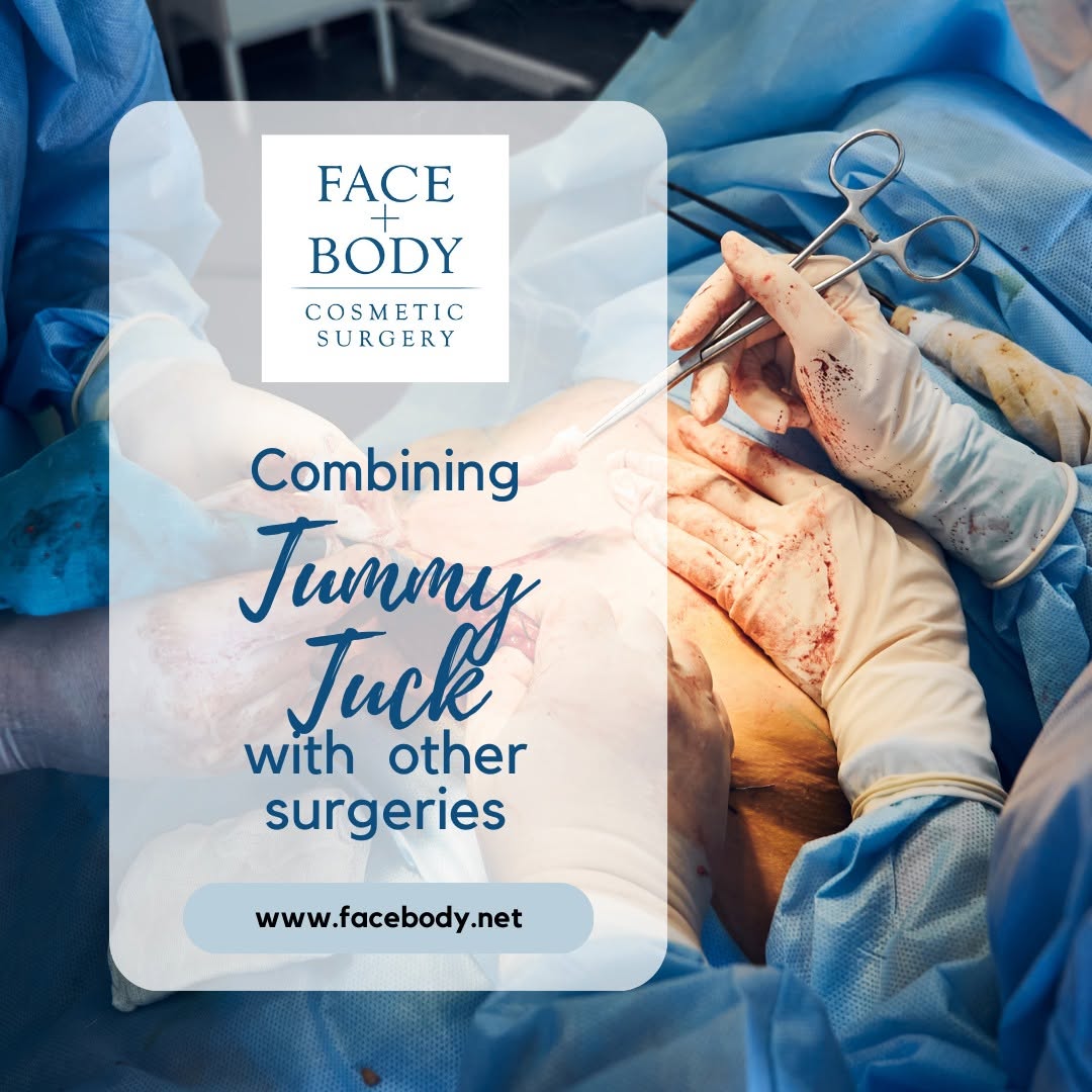 Instagram post by Dr. Nick Masri: Liposuction, body lifts, and breast surgeries are often paired with a tummy tuck in Florida to ensure your body's symmetry. 👉 If you dreame…