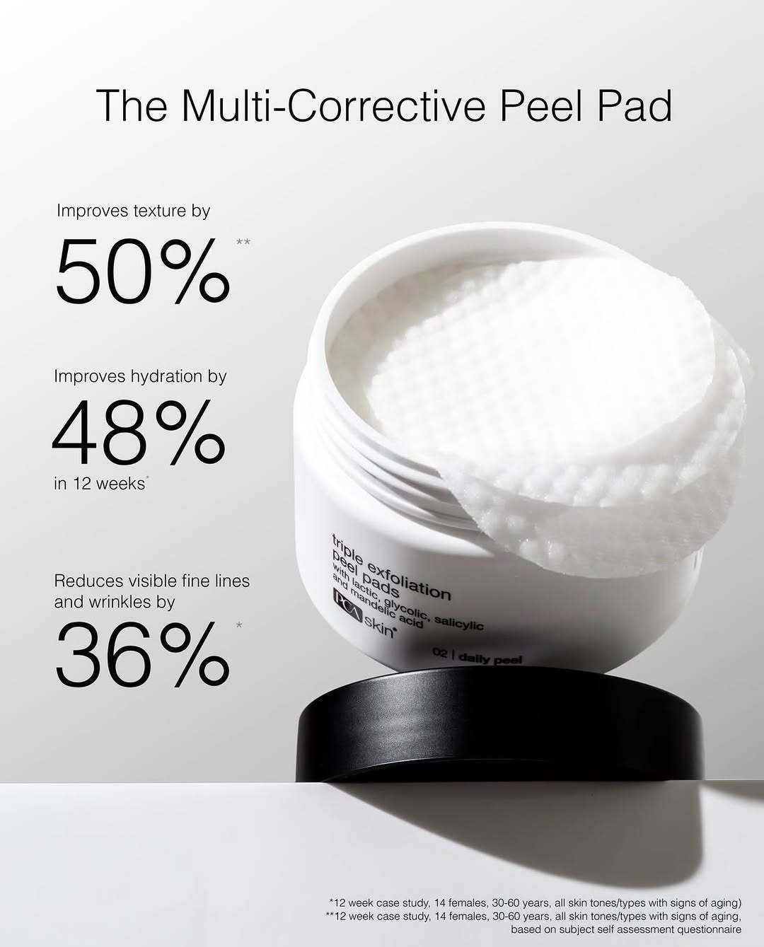 Instagram post by Dr. Nicole Castellese: More ways to glow, in one step!! Triple exfoliation peel pads are designed to optimize skin condition between visits to our office.