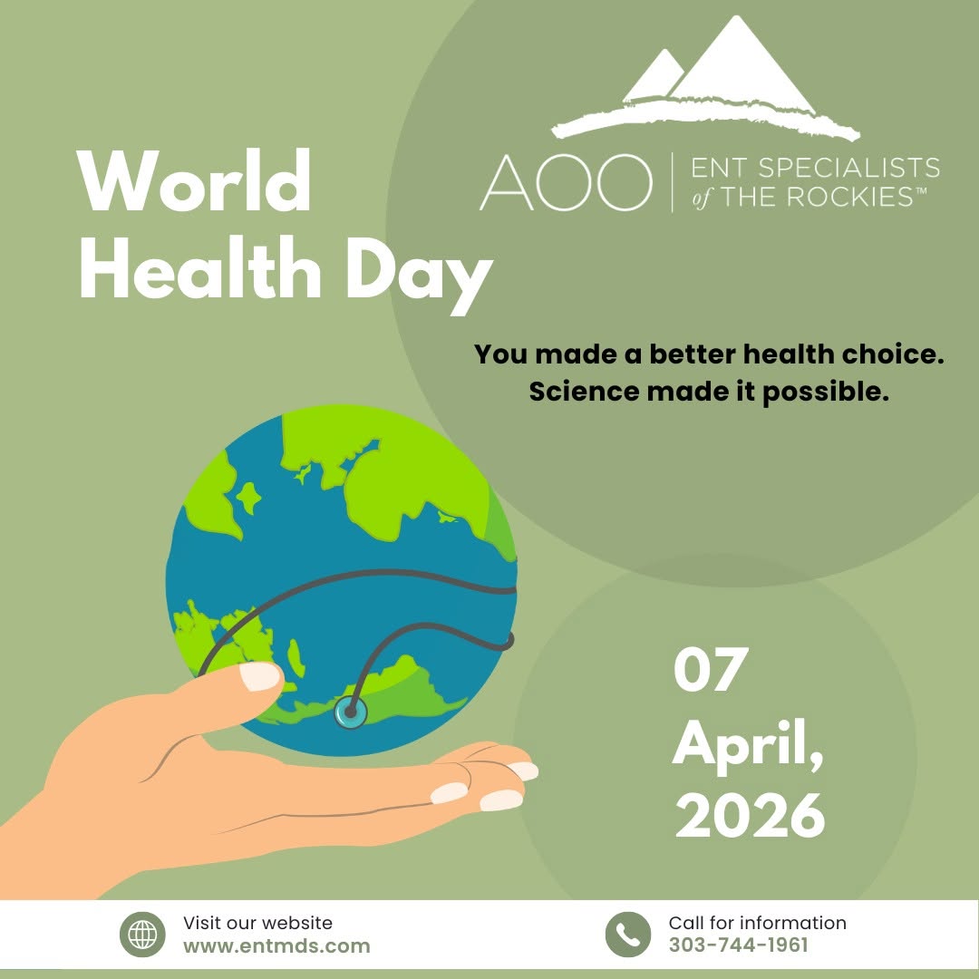 Instagram post by Dr. Nicolette Picerno: Your ear, nose, and throat health matters more than you think. 👂🏻 👃🏻This World Health Day, take a moment to tune in to your body, learn …