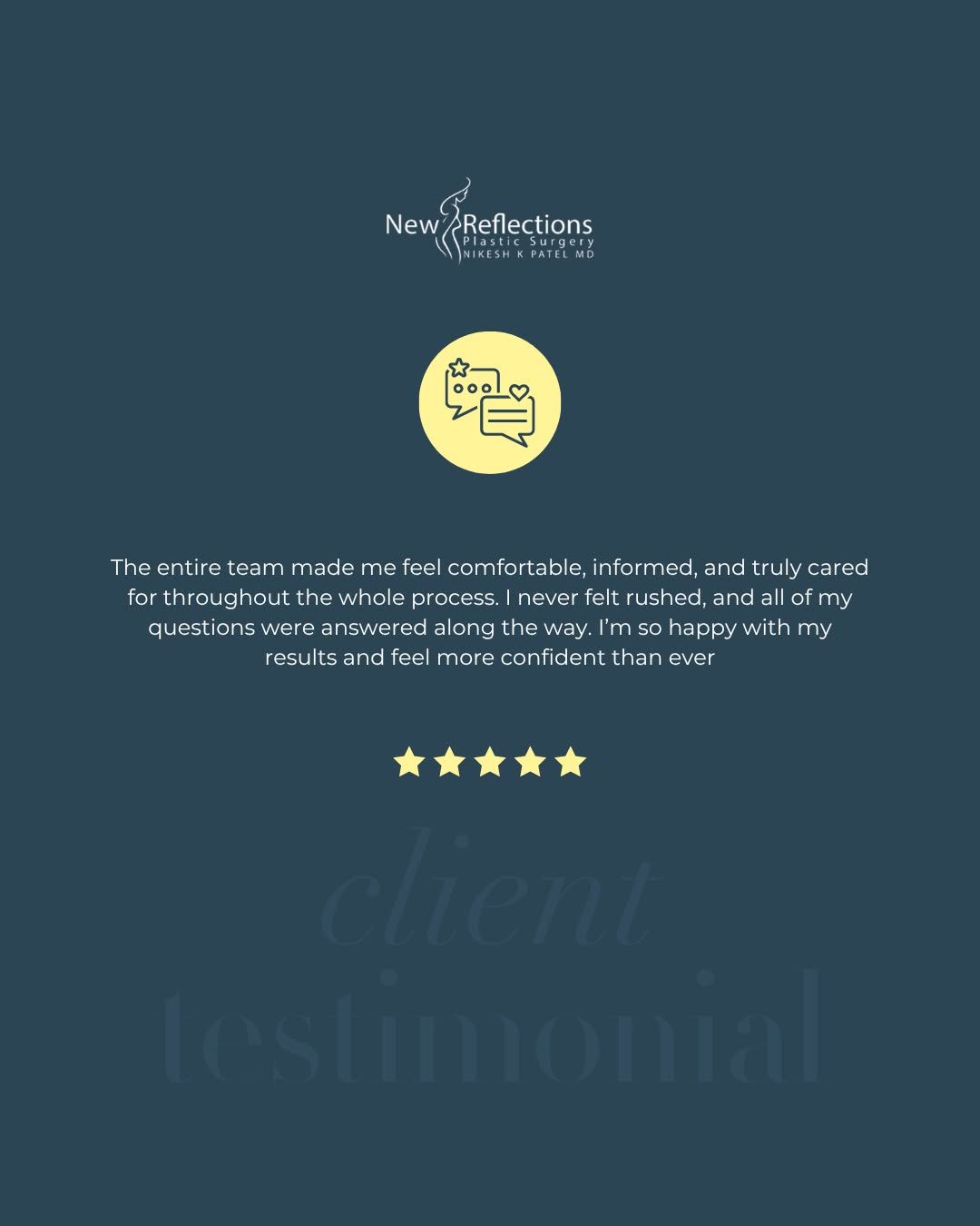 Instagram post by Dr. Nikesh K. Patel: Thank you to our amazing patients who trust us to be part of their journey. Your kind words mean more to our team than you know! ✨ Ready to …