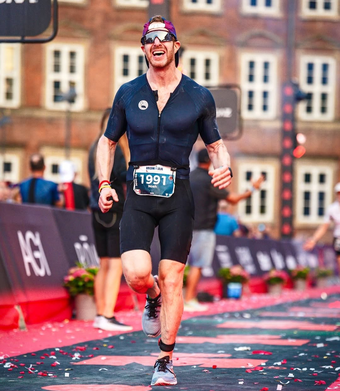 Instagram post by Dr. Noah B. Sands: It’s not the story of speed and relative performance that I wanted to tell, but it became one of resilience and mental fortitude that in ret…