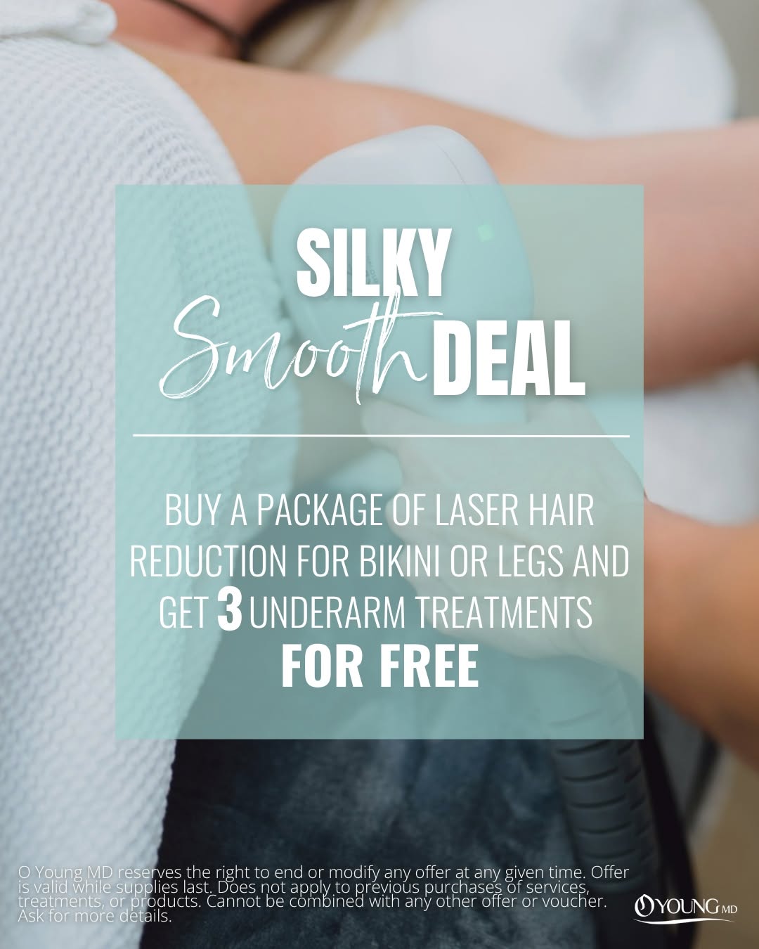 Instagram post by Dr. Ode (Odemaris) Santiago-Young: Smooth skin, extra savings. ✨ Our Silky Smooth Deal makes it easy to treat more areas at once. Purchase a 3-pack of Brazilian or Leg Laser H…