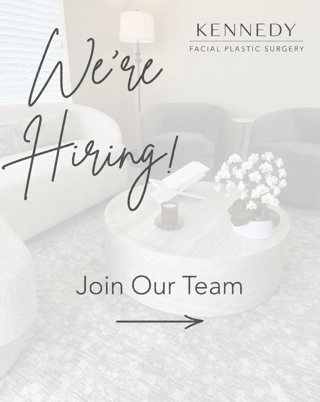 Instagram post by Dr. Paige Kennedy: Join the Kennedy Facial Plastic Surgery Team! ✨ As Kennedy Facial Plastic Surgery prepares to open its doors, we’re looking for warm, motiva…