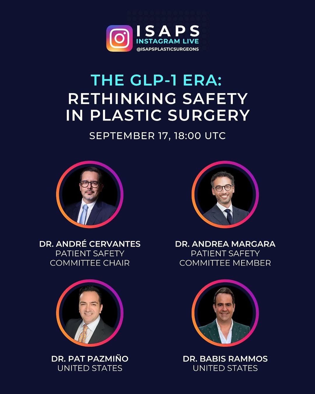 Instagram post by Dr. Pat Pazmino: As GLP-1 medications reshape the landscape of weight loss, they are also raising new questions for patient safety in plastic surgery. On Wor…