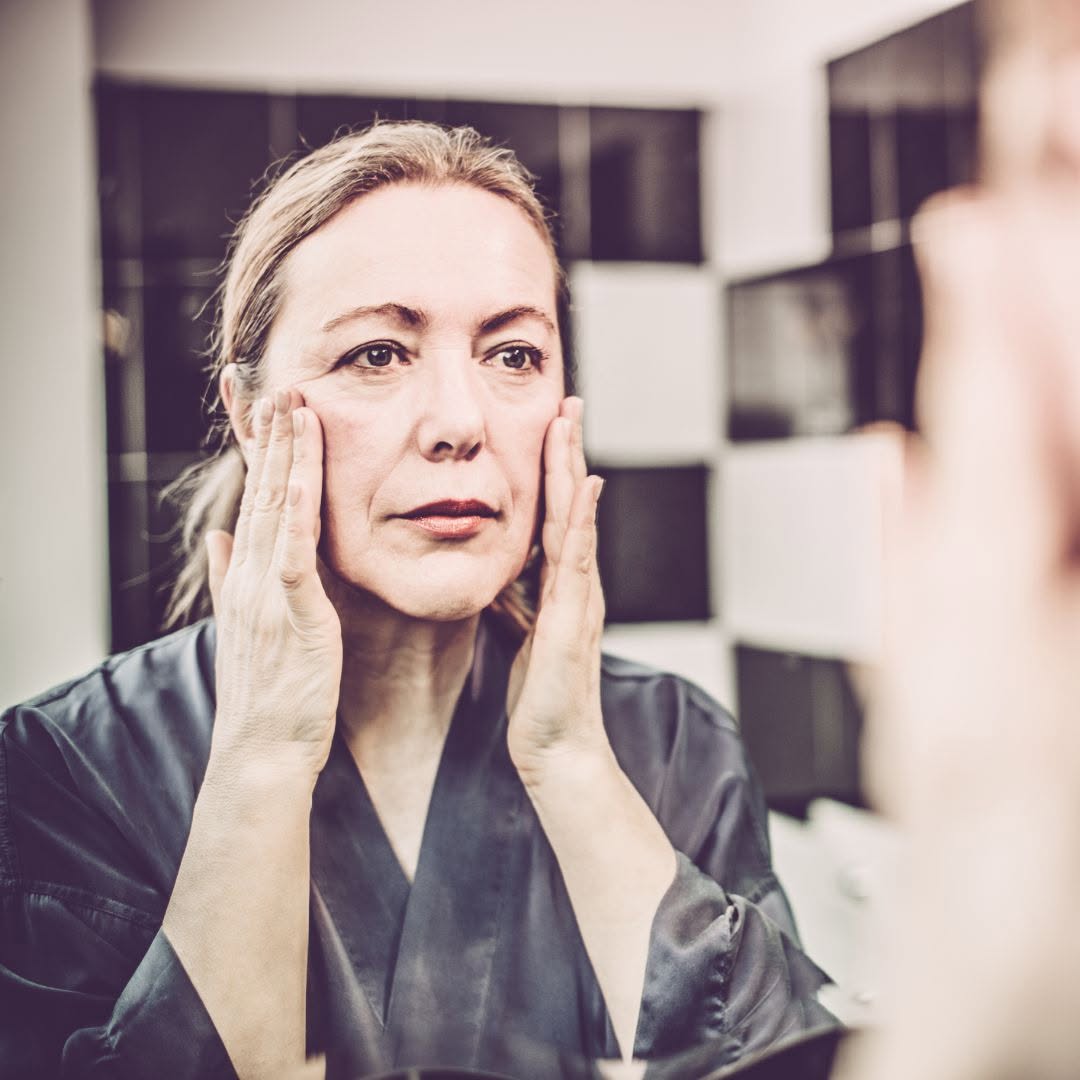 Instagram post by Dr. Patricia A. Fox: Wishing your face was a little tighter? A facelift can give a more youthful appearance to the face. It reshapes the lower half of the face b…