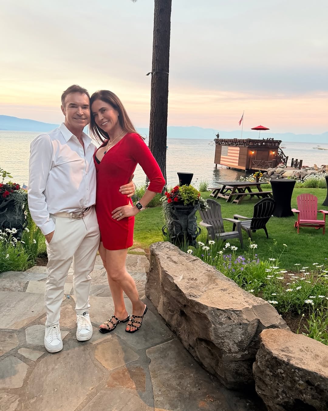 Instagram post by Dr. Patrick Bitter Jr.: Enjoying beautiful summer in Tahoe ! #lakelife ##july4th