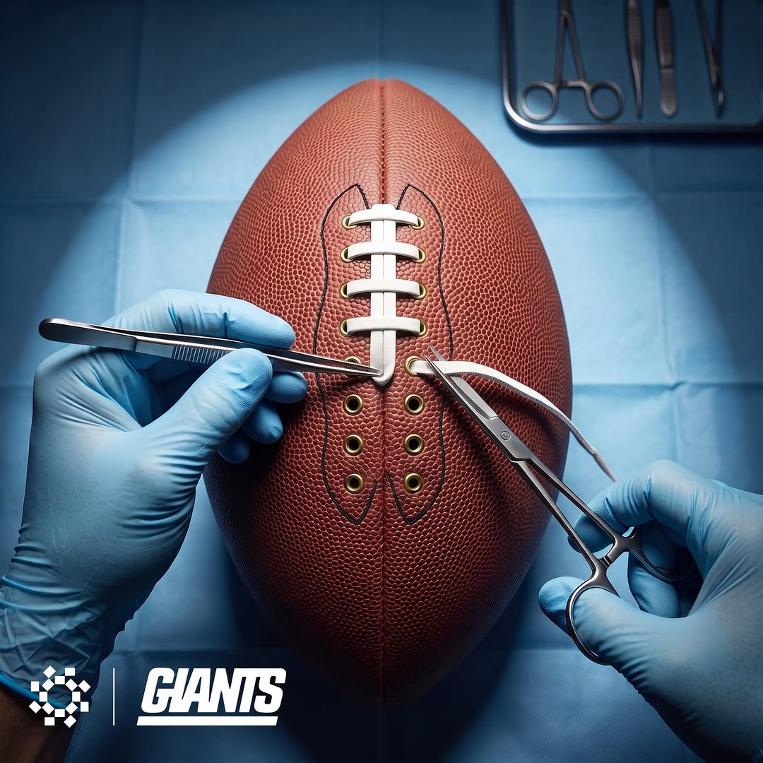 Instagram post by Dr. Paul A. Blum: It's game day 🏈 As the Hometown Hospital of the @NYGiants, we're proud to wish the team and our fellow fans a great season ahead. Go Big Bl…