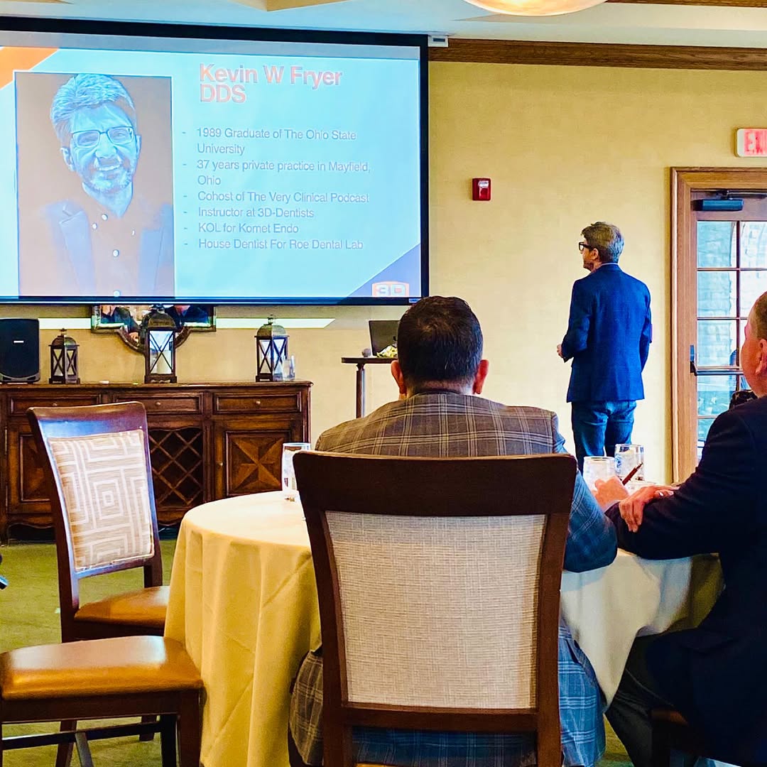 Instagram post by Dr. Paul D. Kantor, DDS: All day continuing education course on dental implant surgery with Dr. Kevin Fryer.