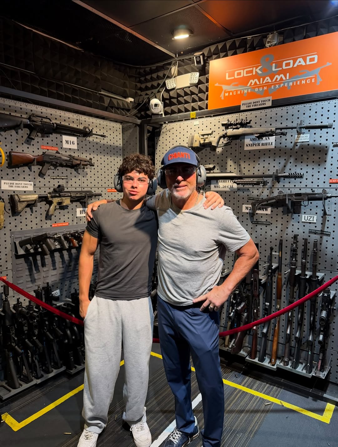 Instagram post by Dr. Paul E. Chasan: A little father-son time in Miami 🎯 Dr. Chasan stepped away from the operating room to spend an afternoon at the range with his son. A diff…