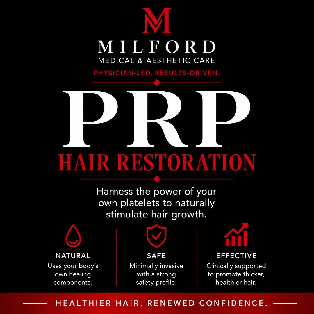 Instagram post by Dr. Paul Fischer: Most people wait too long to treat hair loss. One of the biggest misconceptions about PRP Hair Restoration is that it's only for advanced ha…